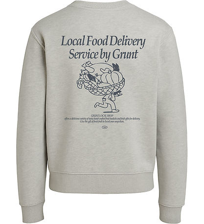 Grunt Sweatshirt - GrLucian - Snow Melange