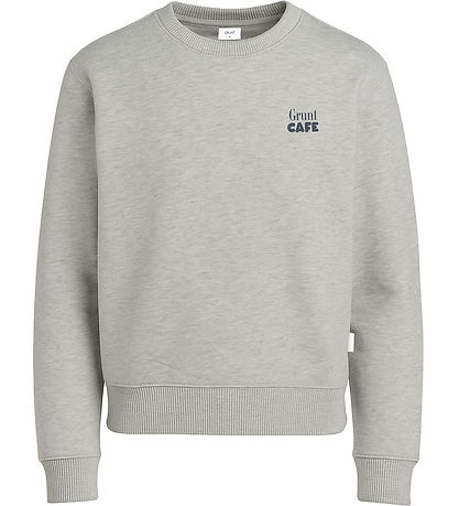 Grunt Sweatshirt - GrLucian - Snow Melange