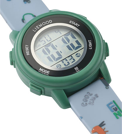 Liewood Armbåndsur - Digital - Sussi - Fun/Beach Blue