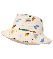 Liewood Bøllehat - Vendbar - Damon - Around the world/Sandy