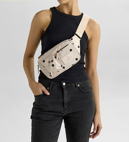 Markberg Bæltetaske - DarlaMBG Monochrome - Polka Dot/Creme