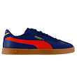 Puma Shoes - Club II Era Jr - Blue Jewel/Red