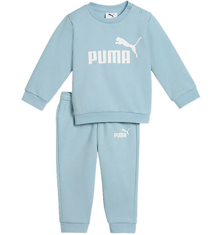 Puma Sweatsæt - Ess Crew - Seafoam