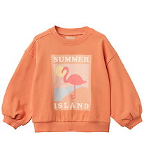 Wheat Sweatshirt - Eliza - Sunkissed Orange