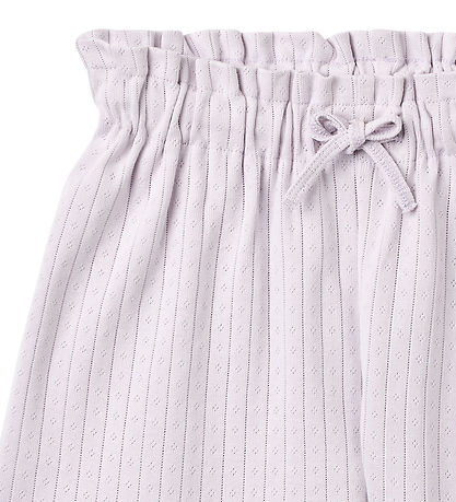 Wheat Shorts - Ina - Purple Light m. Hulmønster