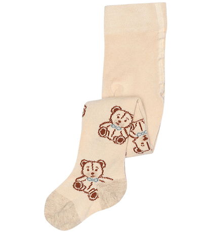 MP Strømpebukser - Teddy - Ecru