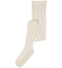 MP Strømpebukser - Viskose/Bambus - Rib - Celosia Glitter - Anta