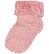 MP Strømper - Frotté - Baby - Silver Pink