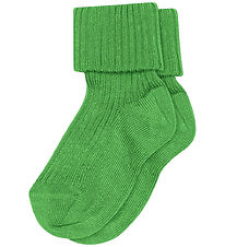 MP Strømper - Rib - Vibrant Green