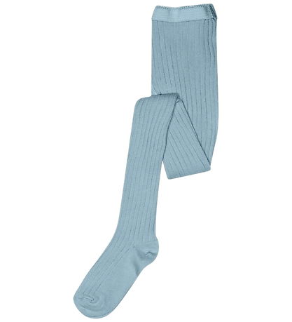 MP Strømpebukser - Rib - Blue Bell