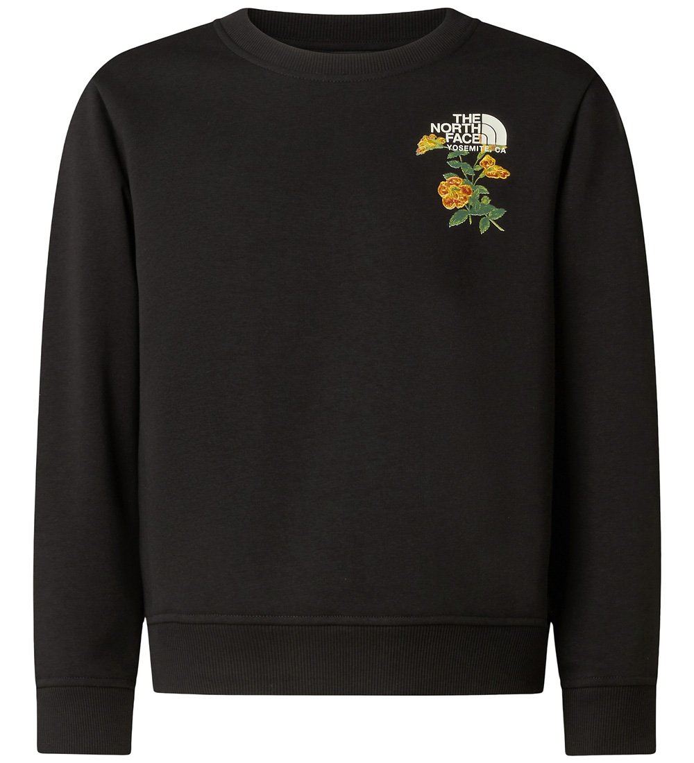 The North Face Trui - Flora Crew - TNF Black - The North Face - 18-20 jaar - Truien