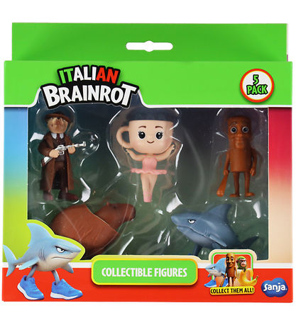 Brainrot Figurer - 5-pak - 5 cm