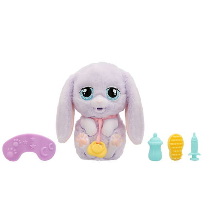 Baby Paws Interaktiv Bamse - 14 cm - Just Born Bunny