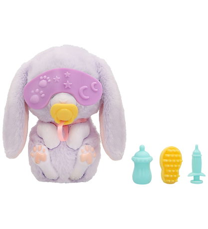 Baby Paws Interaktiv Bamse - 14 cm - Just Born Bunny