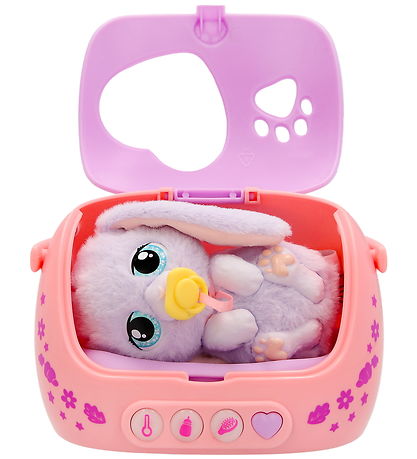 Baby Paws Interaktiv Bamse - 14 cm - Just Born Bunny