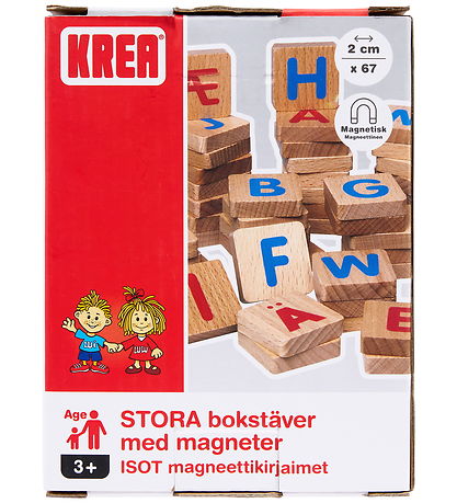 Krea Bogstaver m. Magneter - Store