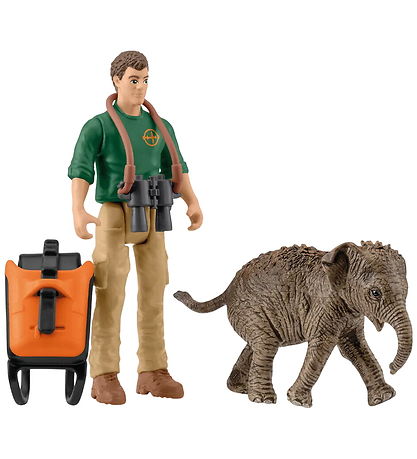 Schleich Pocket Set - Researcher On An Excursion - 81476