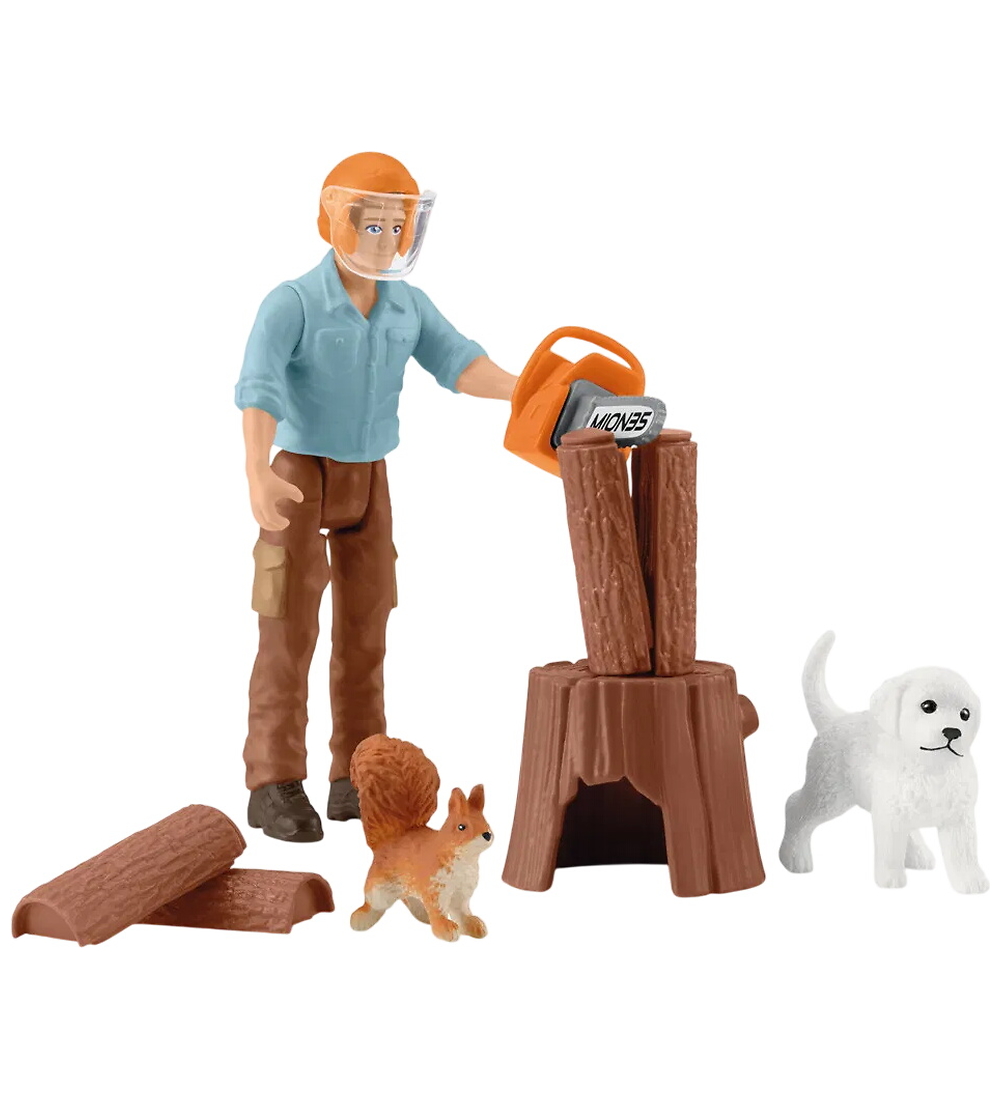 Schleich Pocket Set - Forester - 81475 - Schleich - One Size - Spielzeugfiguren