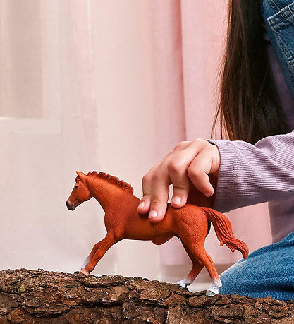 Schleich Horse Club - English Thoroughbred Stallion - H: 9,6 cm 