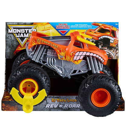 Monster Jam Truck - 1:18 - Rev N' Roar - El Toro Loco