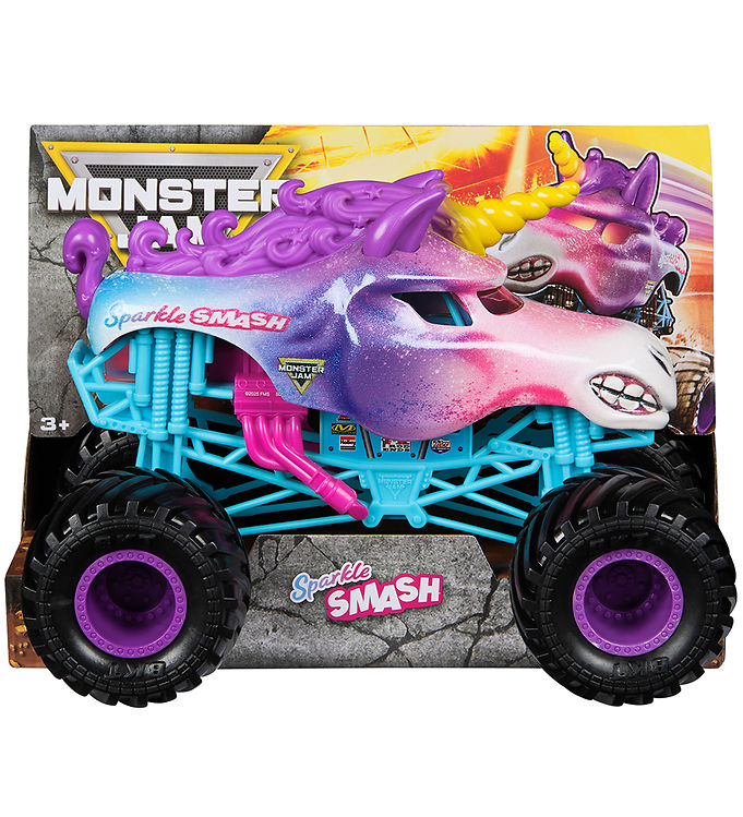 Monster Jam Truck - 1:24 - Die Cast - Sparkle Smash