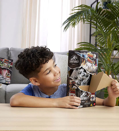 Jurassic World Legetøj - Deluxe Dino Reveal - Orkoraptor