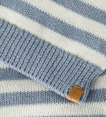 Lil Atelier Bluse - Strik - NmmDason - Coconut Milk/Tradewinds