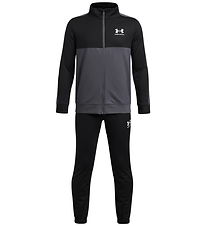 Under Armour Træningssæt - Rival Colorblock - Sort/Grå
