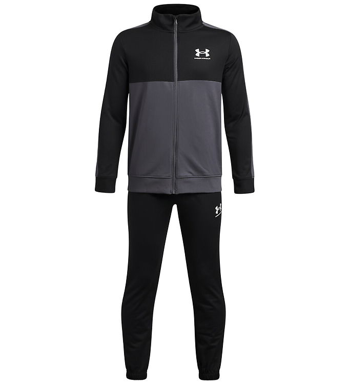 Under Armour Træningssæt - Rival Colorblock - Sort/Grå