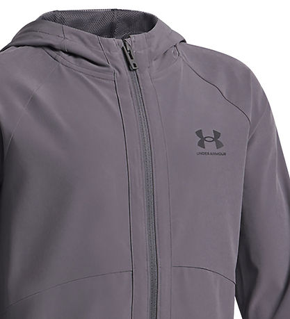 Under Armour Træningsjakke - Vibe Woven - Castlerock