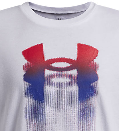Under Armour T-shirt - Logo Blur - Halo Gray
