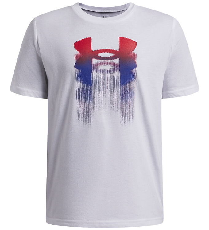 Under Armour T-shirt - Logo Blur - Halo Gray