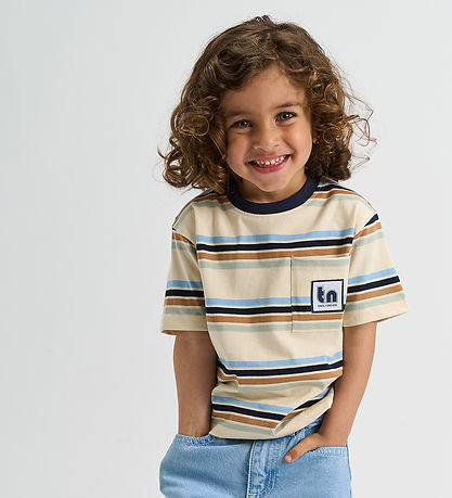 The New T-shirt - TnstStuart - Gardenia Striped