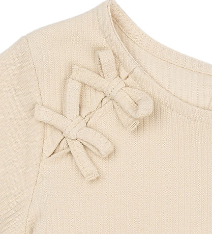 The New Bluse - Rib - TnstSigne - Gardenia