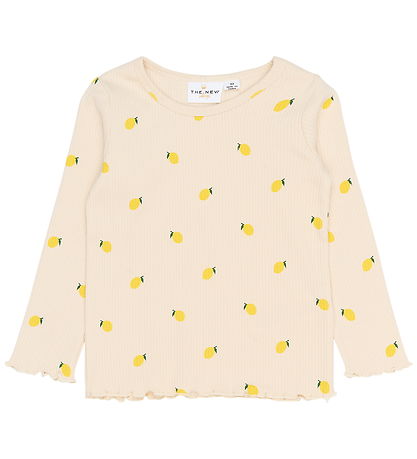 The New Bluse - Rib - TnstSmilla - Gardenia