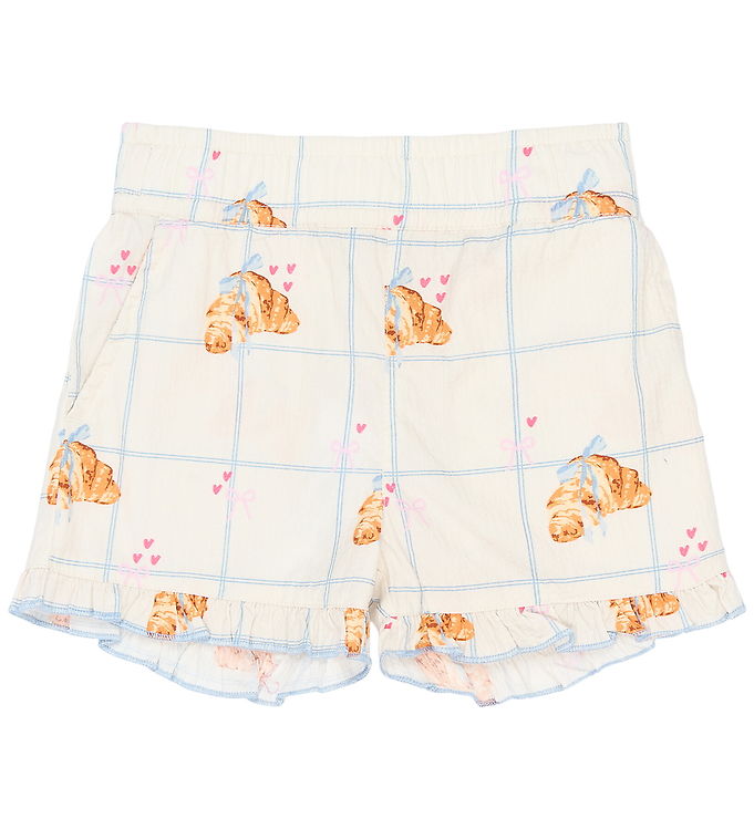 The New Siblings Shorts - TnstSilke - Gardenia m. Print