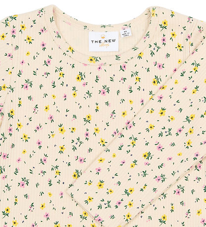 The New Bluse - Rib - TnstSelma - Gardenia