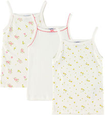 Petit Bateau Undertrøjer - 3-pak - Bretelles - Variante 1
