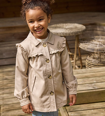 Minymo Frakke - Trench - Doeskin