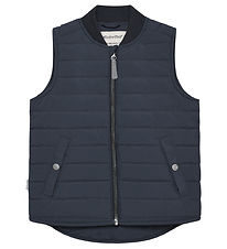 Minymo Puffer Vest - Quilted - Odyssey Gray