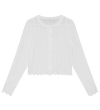 Creamie Cardigan - Pointelle - Cloud