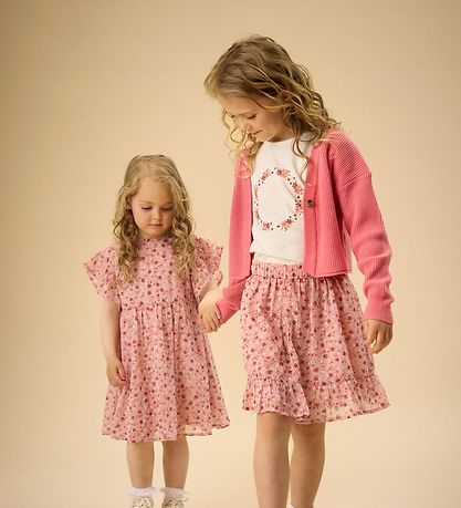 Creamie Cardigan - Strik/Rib - Confetti
