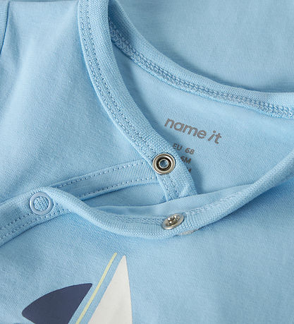 Name It Body k/æ - NbmVacion - Airy Blue/boat