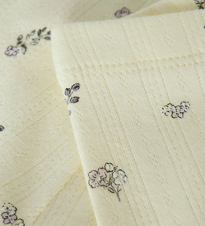 Name It Leggings - NbfDortheas - Pear Sorbet m. Hulmønster