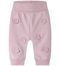 Name It Joggebukser - NbfDusina - Duftende Lilac