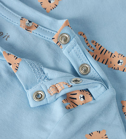 Name It T-shirt - NbmVroels - Airy Blue/Tiger