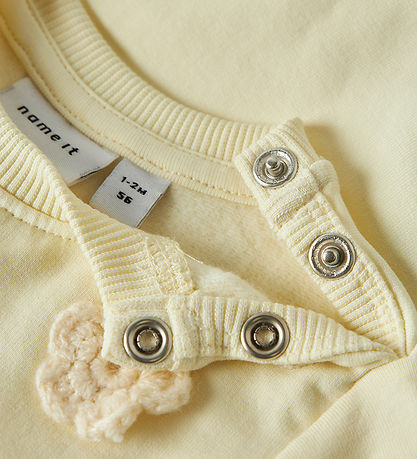 Name It Sweatshirt - NbfDusina - Pear Sorbet