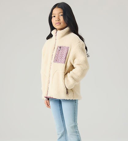 Name It Fleecejakke - NkfMonica - Fog