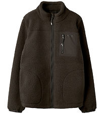 Name It Fleece Jacket - NkmMiller - Chocolate Brown