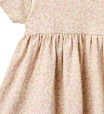 Wheat Kjole - Nova - Coral Flowers